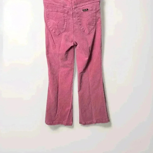 Rolla's Pants Ladies Pink Cordory East Coast Flare Size 28 IYKYK - Picture 2 of 16